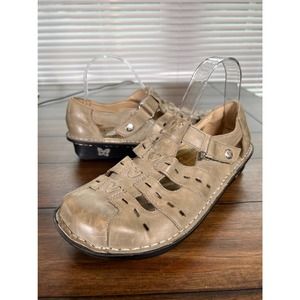 Alegria Women Sandal Pesca Stone Size 7.5M EUR 38 Fisherman Shoe 624